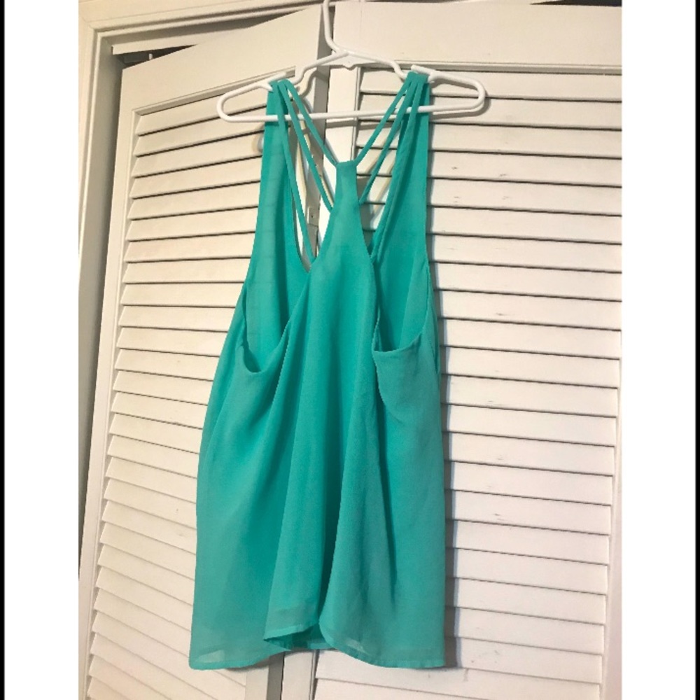 Andrée cute strap back tank top